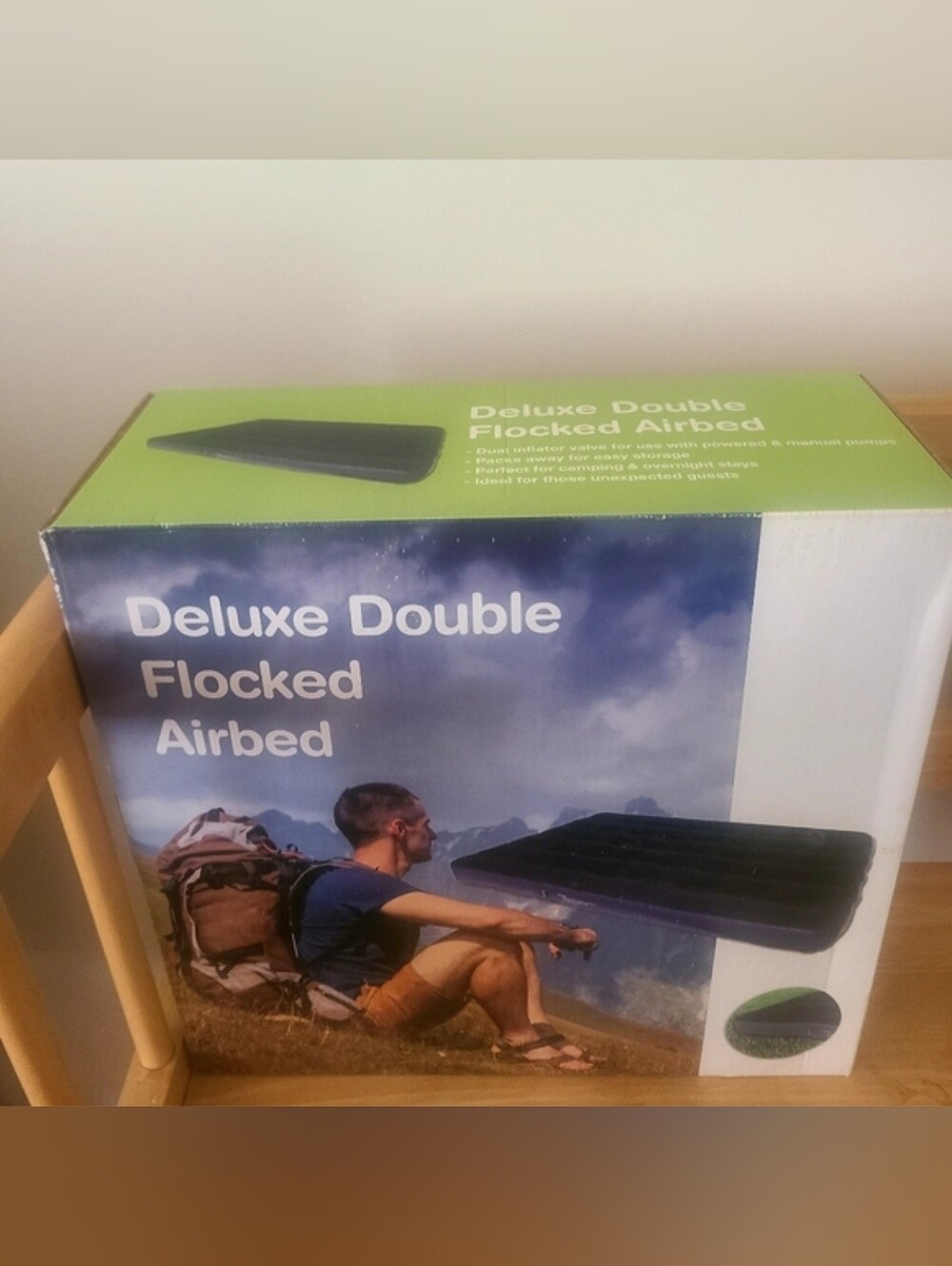 Deluxe Dounle Flocked Airbed